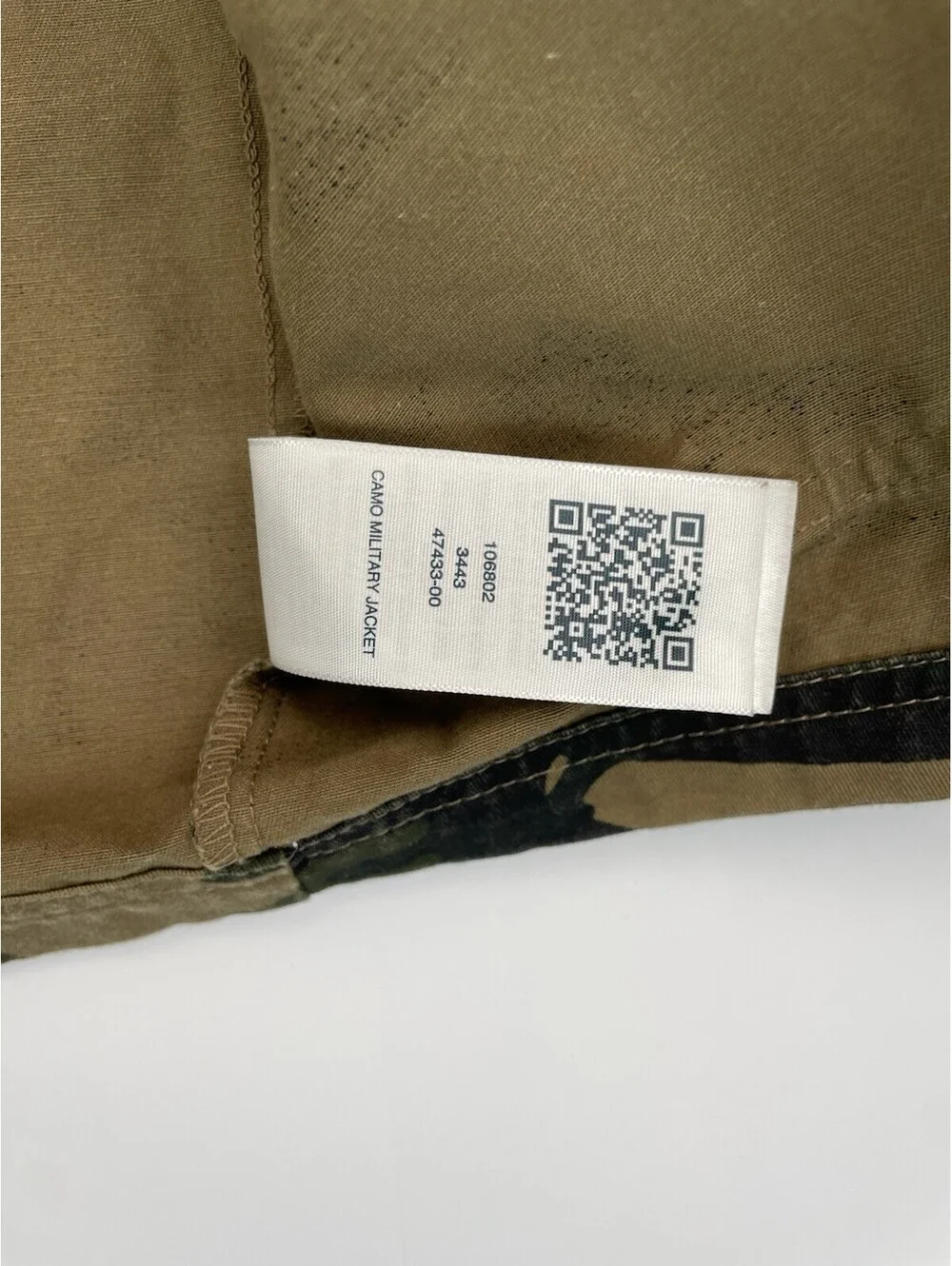 True Religion Camo Military Jacket Mens M Workwear Utility Camouflage
